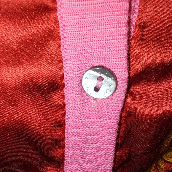 Dolce & Gabbana Printed Silk Panelled Cardigan. - Picture 7 of 15